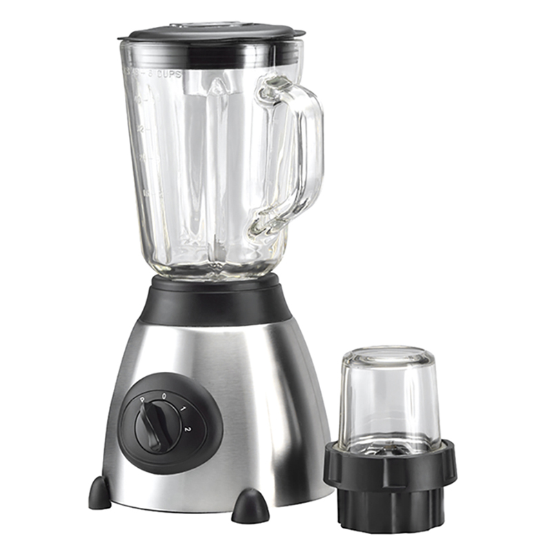 Batidora de sobremesa Factory of Smoothie con batidora de vaso de 1,5L, 5 velocidades y control de pulsos